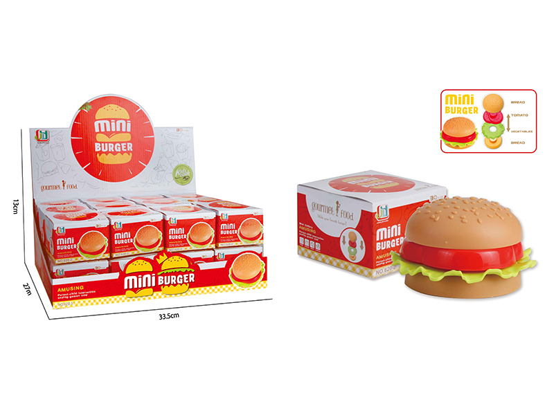 Simulated Mini Hamburger 24pcs