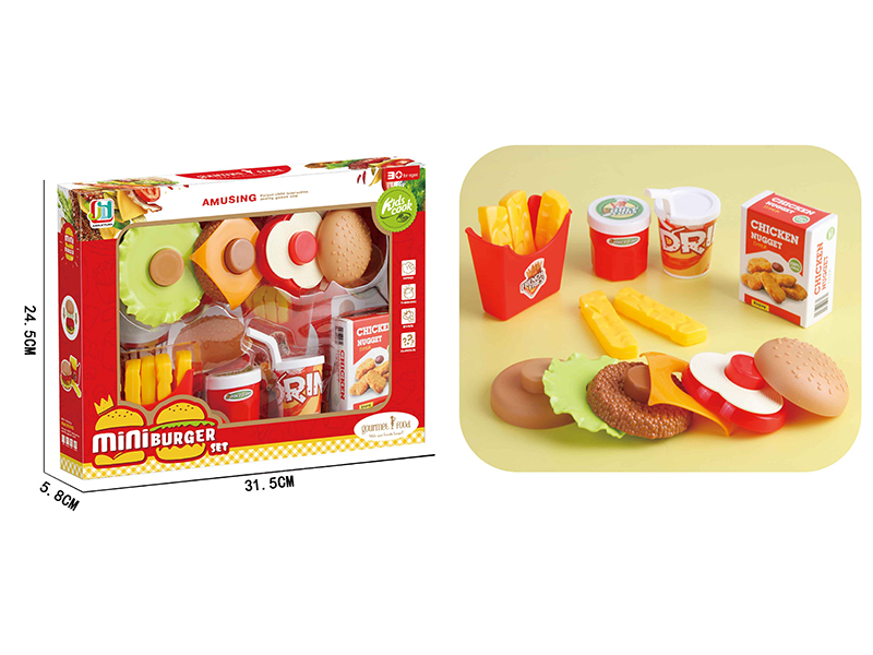 Simulated Hamburger Set