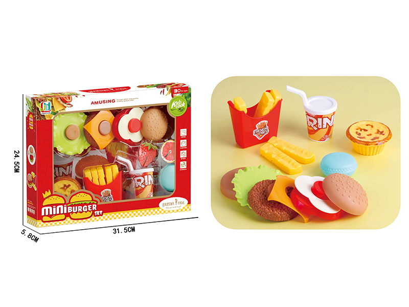 Simulated Hamburger Set
