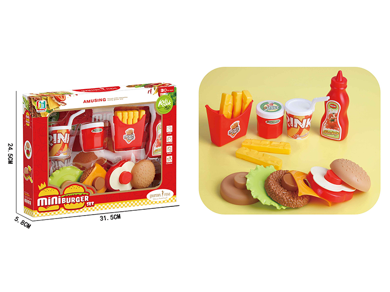 Simulated Hamburger Set