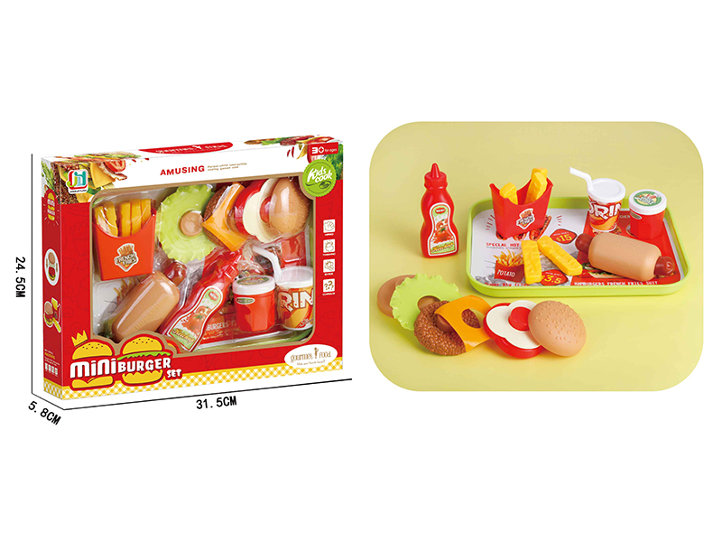 Simulated Hamburger Set