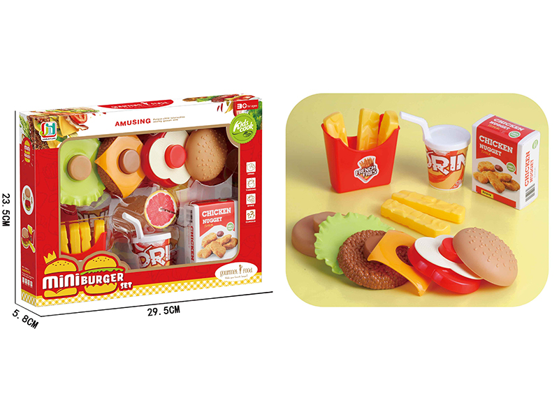 Simulated Hamburger Set