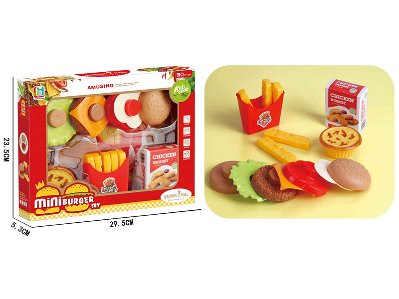 Simulated Hamburger Set