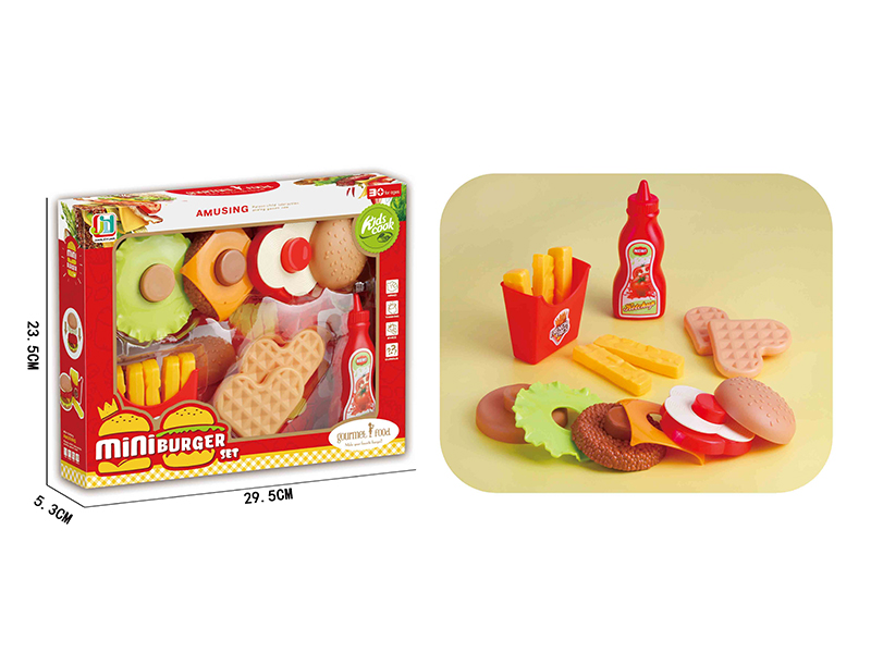 Simulated Hamburger Set