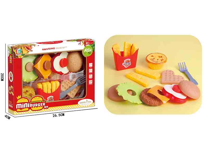 Simulated Hamburger Cookie Set