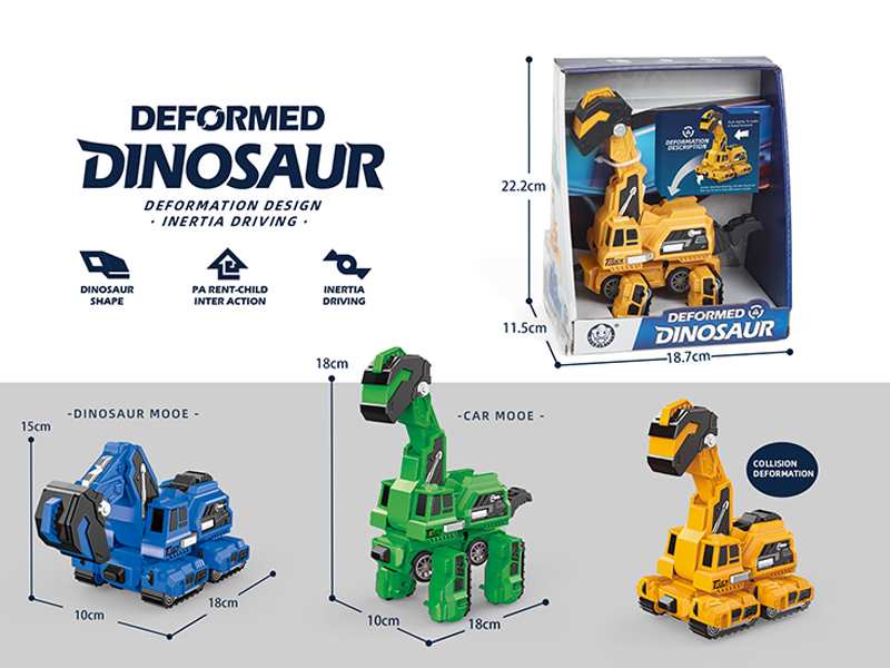 Transformable Friction Brachiosaurus