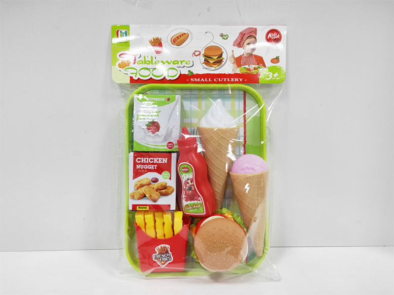 Hamburger Fast Food Set