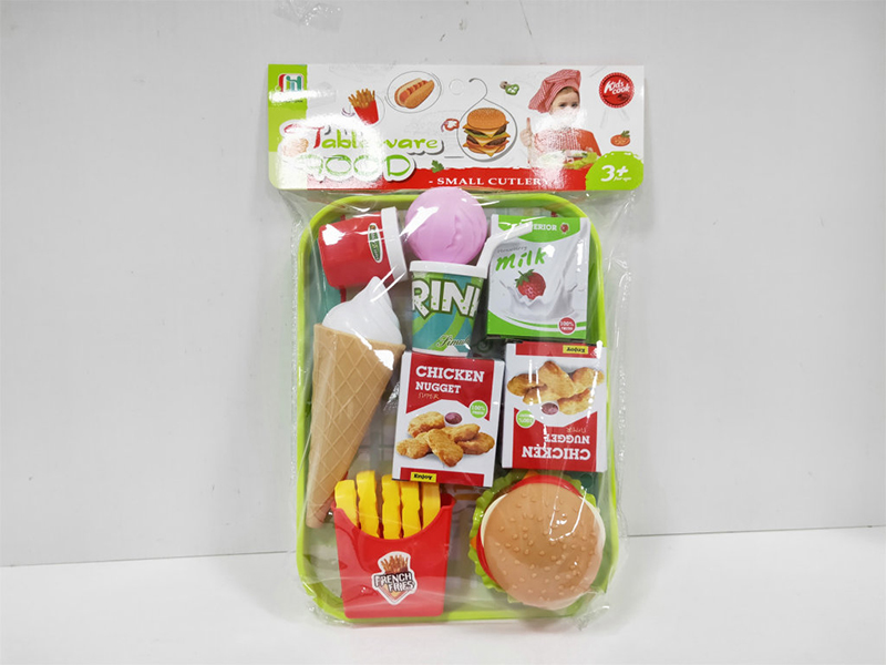 Hamburger Fast Food Set