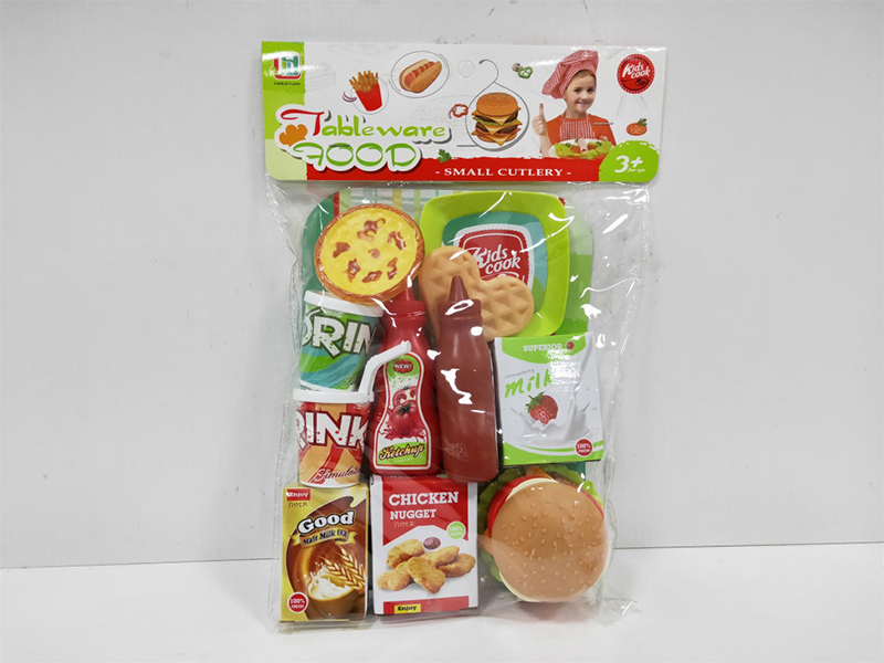 Hamburger Fast Food Set