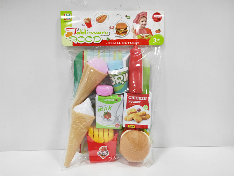 Hamburger Fast Food Set