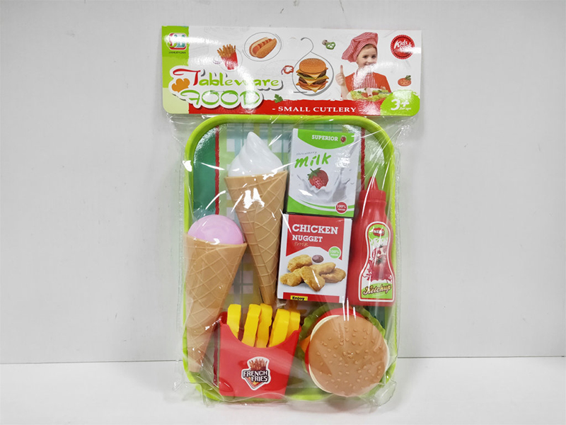 Hamburger Fast Food Set