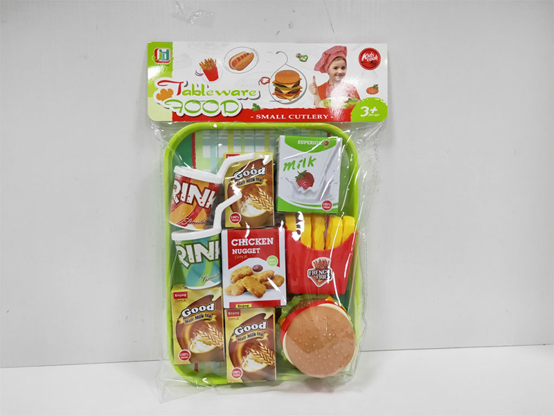 Hamburger Fast Food Set