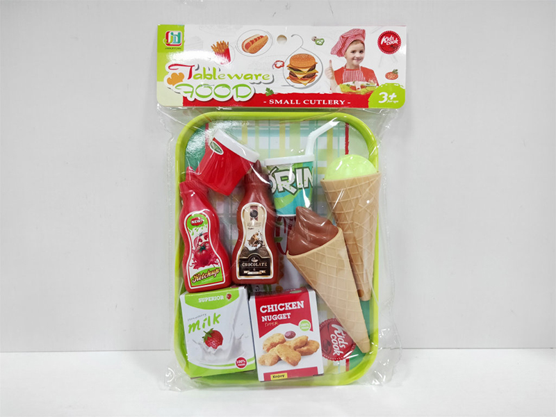 Ice Cream Fast Food Set
