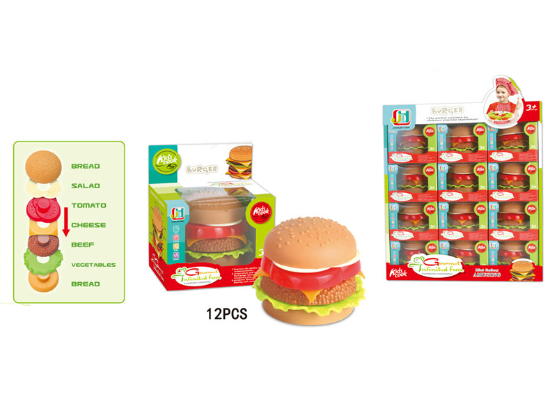 Simulated Hamburger 12pcs