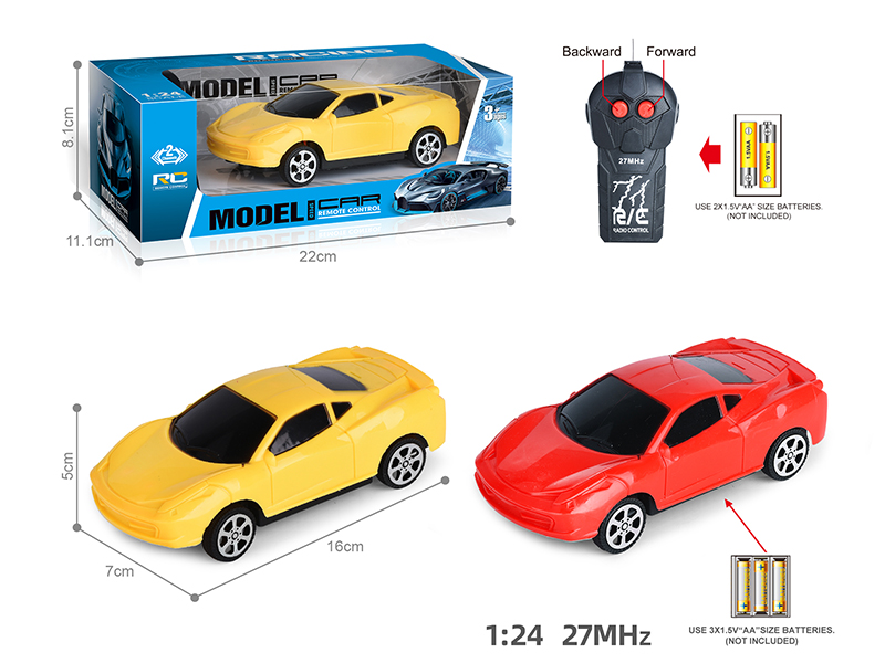 27Mhz 1:24 Aston Martin 2-Channel Remote Control Car(Not Included Batteries)