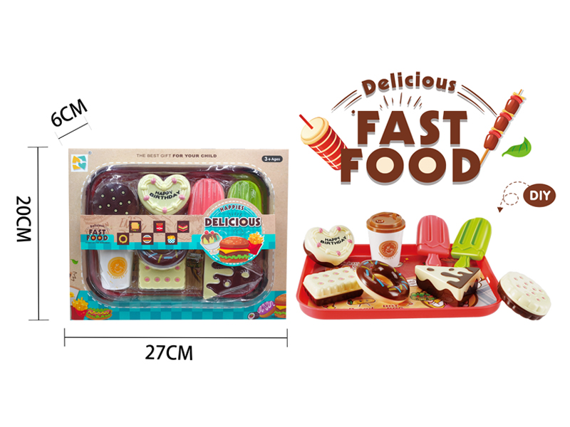 Hamburg Dessert Food Cutlery Set