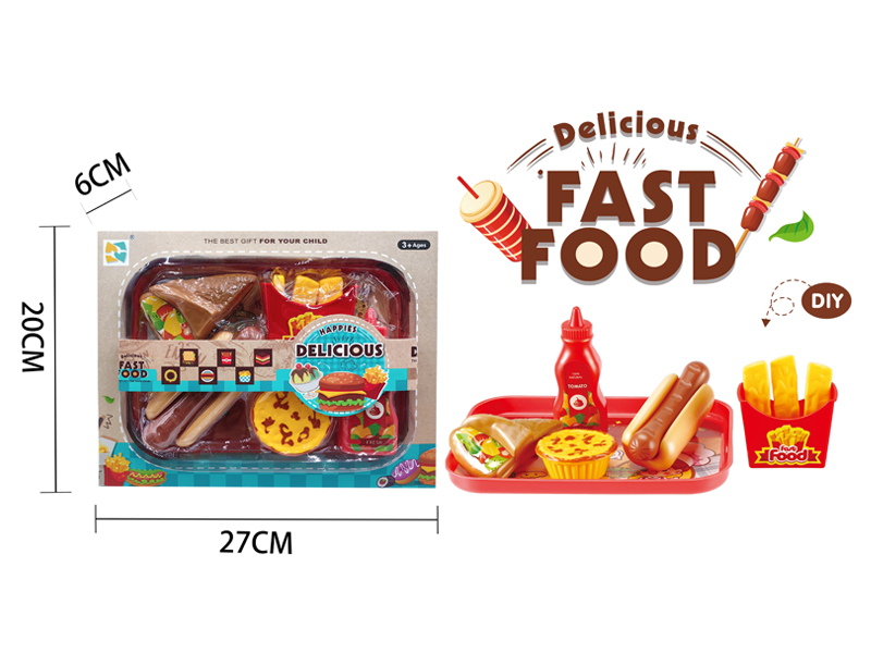 Hamburg Dessert Food Cutlery Set