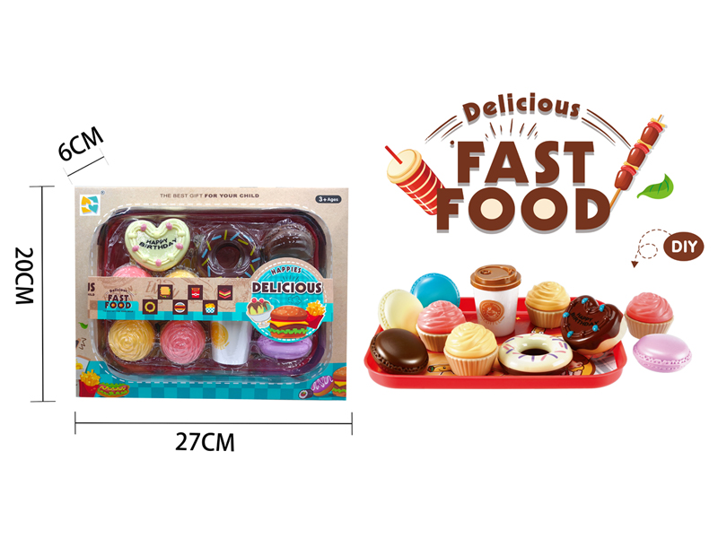 Hamburg Dessert Food Cutlery Set