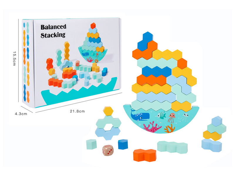 Wooden Balance Game