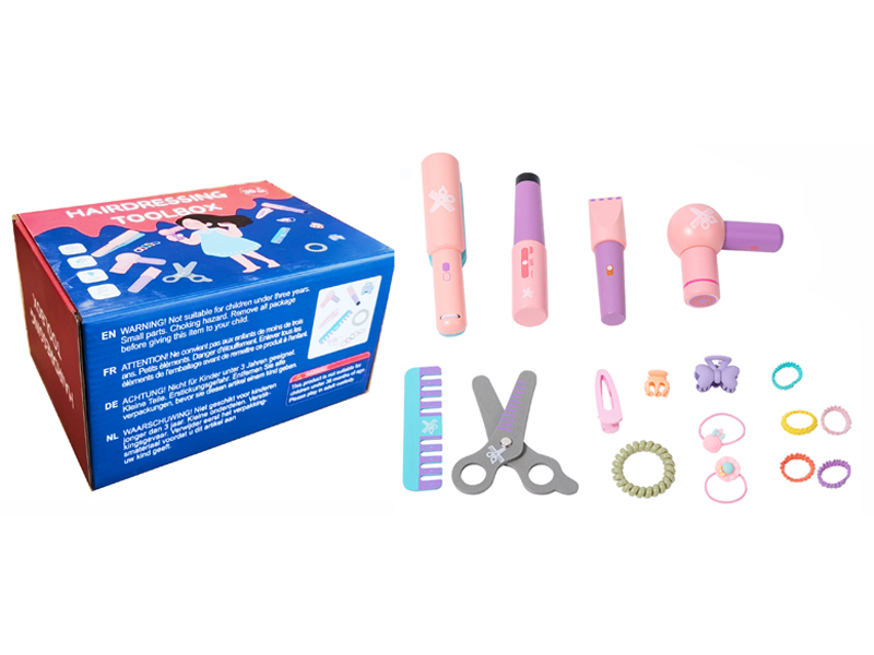 Wooden Barber Set