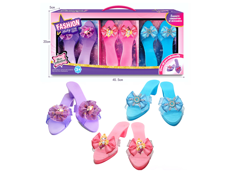 Girl Princess Jewelry High Heels