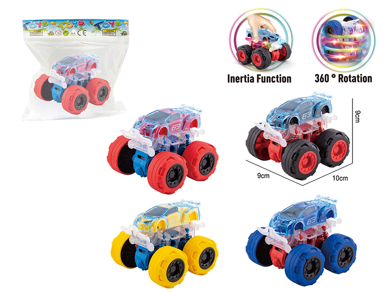 Double Friction Stunt Off-Road Vehicle With Light(Lamborghini Racing Car)1pcs