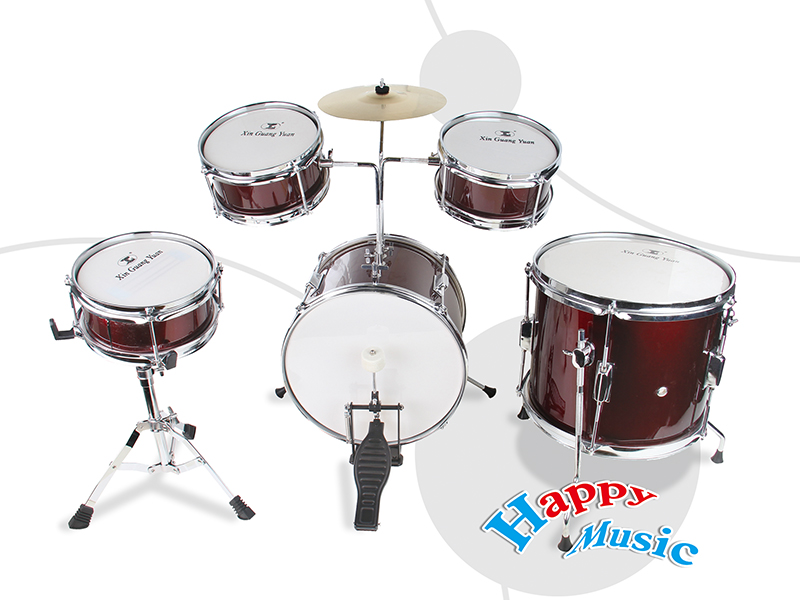 Electroplating Alloy Jazz Drum Set(5 Drums)