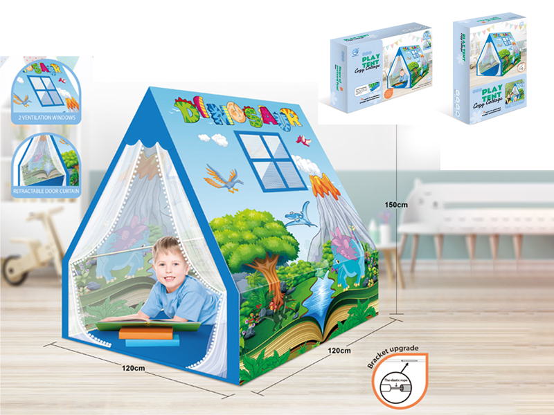 Blue Dinosaur Tent