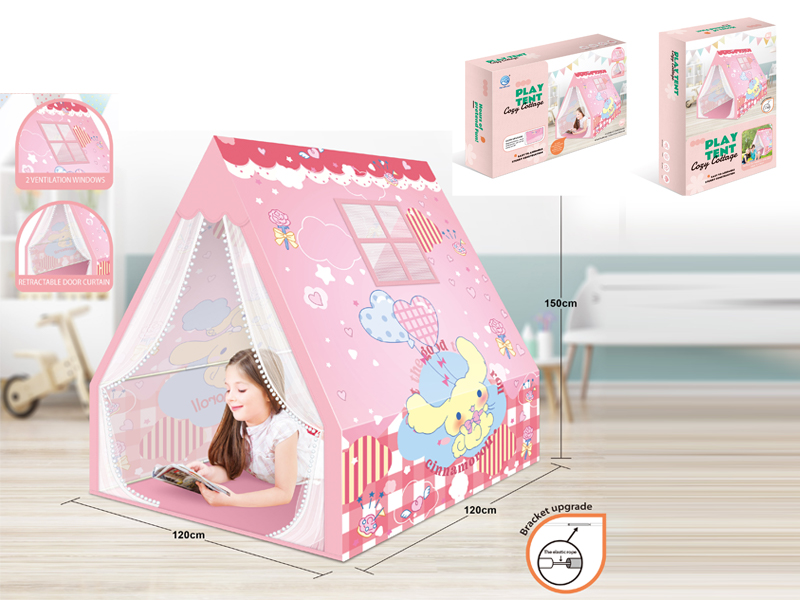 Pink Dog Tent