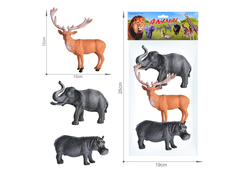 Wildlife Toy Set 3PCS