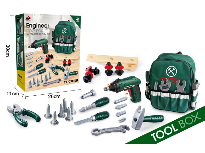 Electric Tool Backpack Set