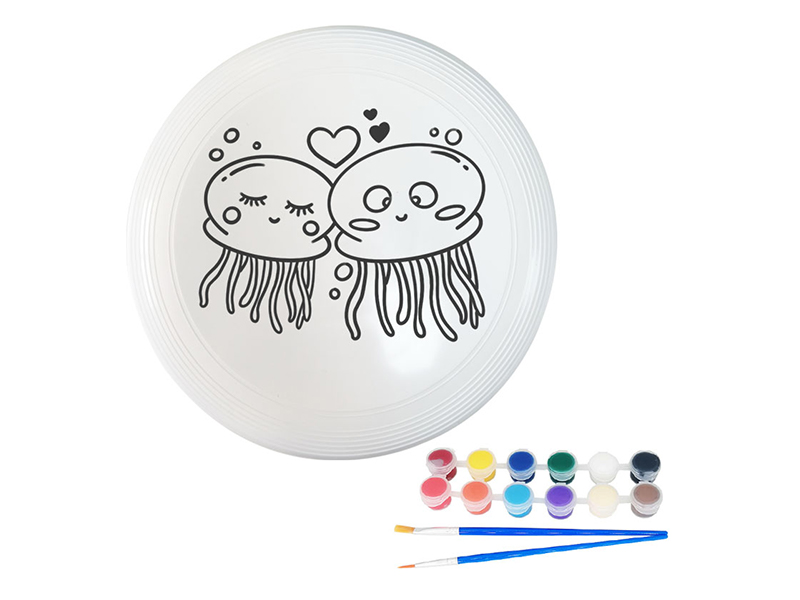 27CM DIY Painted Graffiti Frisbee