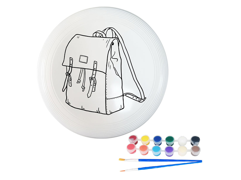 27CM DIY Painted Graffiti Frisbee