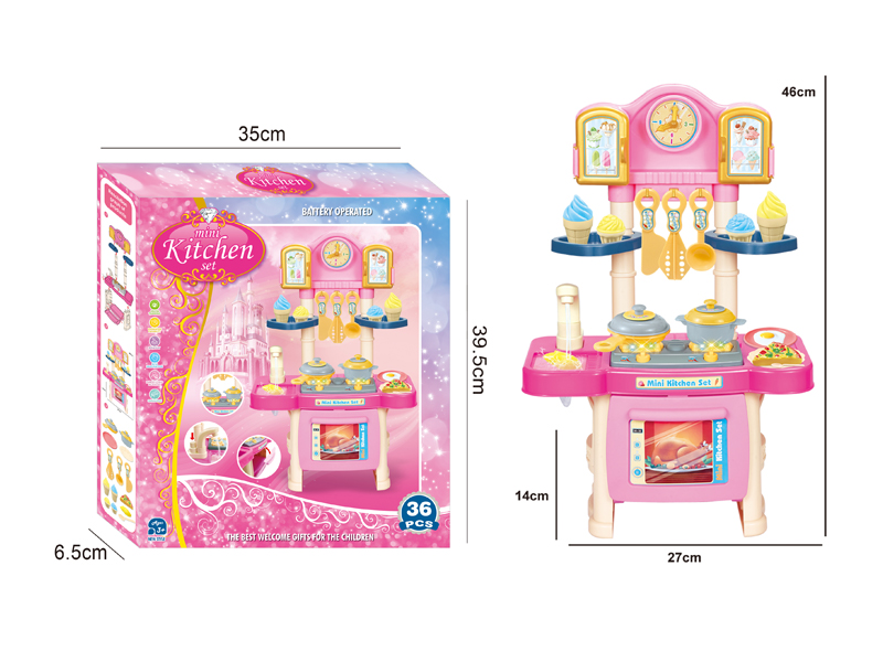 Princess Clock Cutlery Table