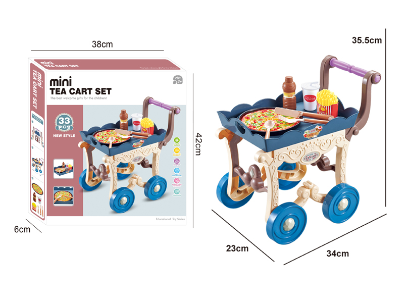 Simulated Pizza Cart