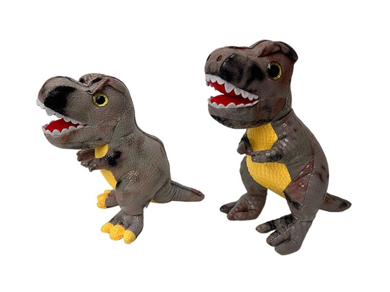 Small Simulation Brown Plush Tyrannosaurus Rex