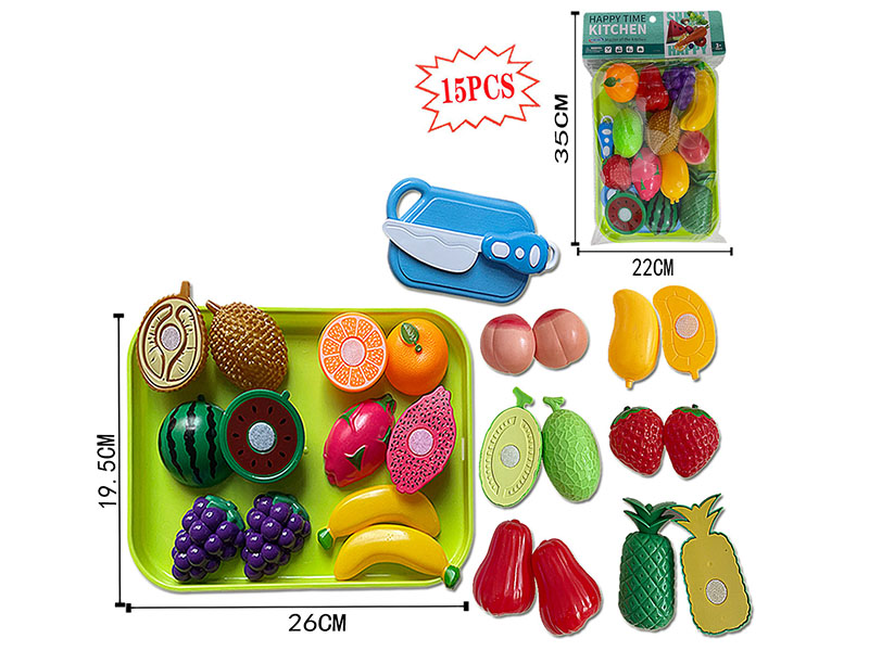 Cutting Fruits Set  15pcs