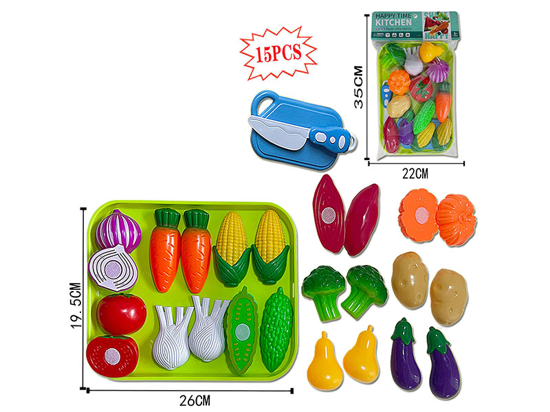 Cutting Vegetable Set 15pcs