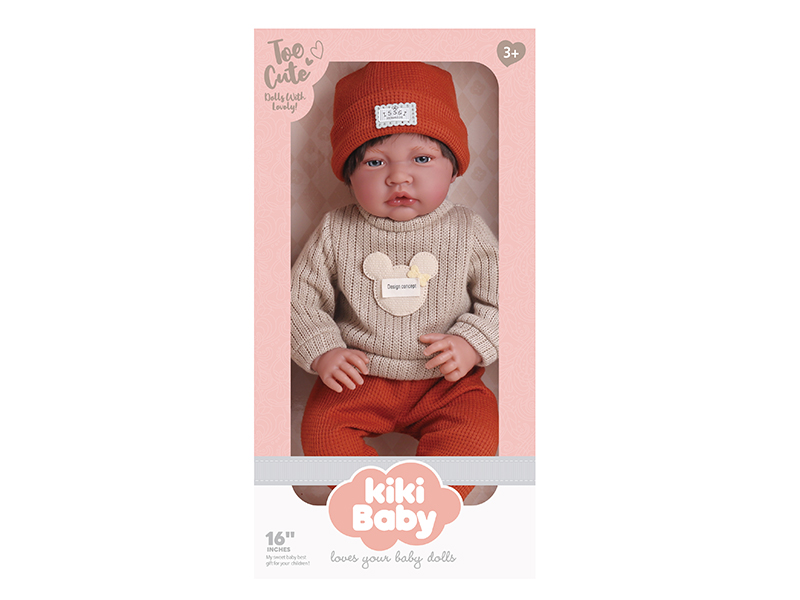 16 Inch Fabric Body Doll