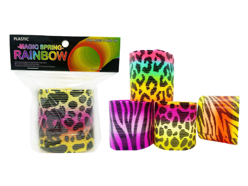 Animal Pattern Rainbow Circle