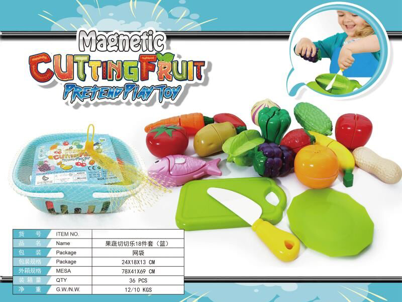Cutting Fruit And Vegetable Set 18pcs