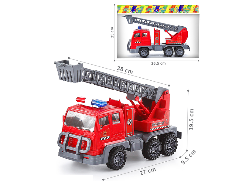 Friction Fire Ladder Truck
