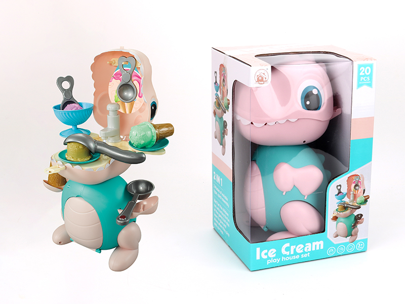 20PCS Dinosaur Ice Cream Storage