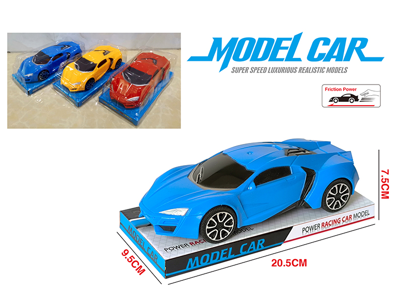 Friction Sports Car