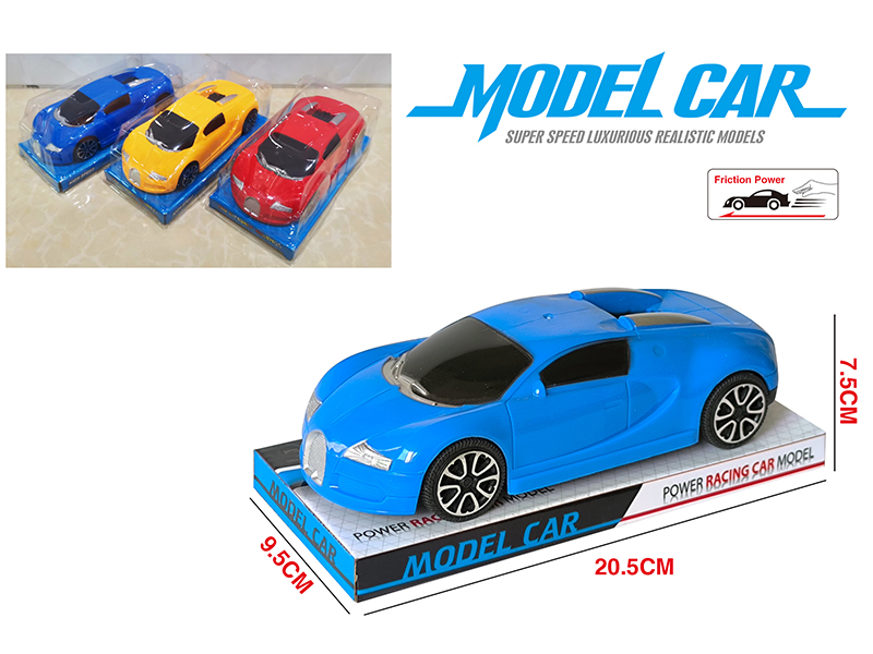 Friction Bugatti Sports Car