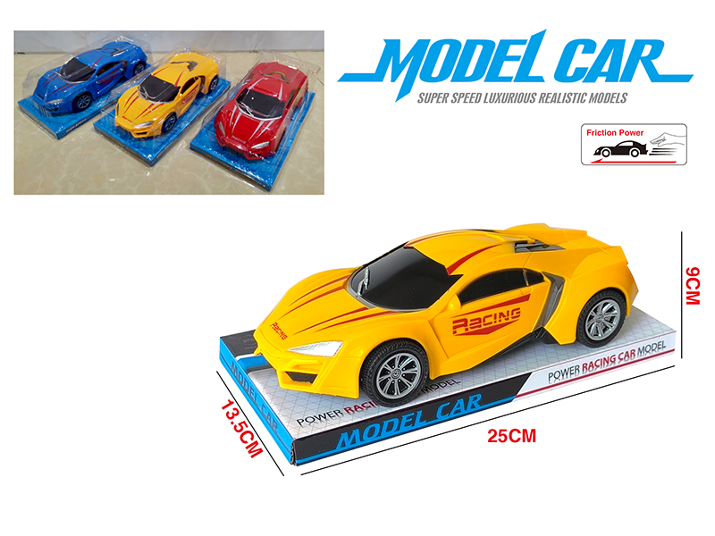 Friction Sports Car