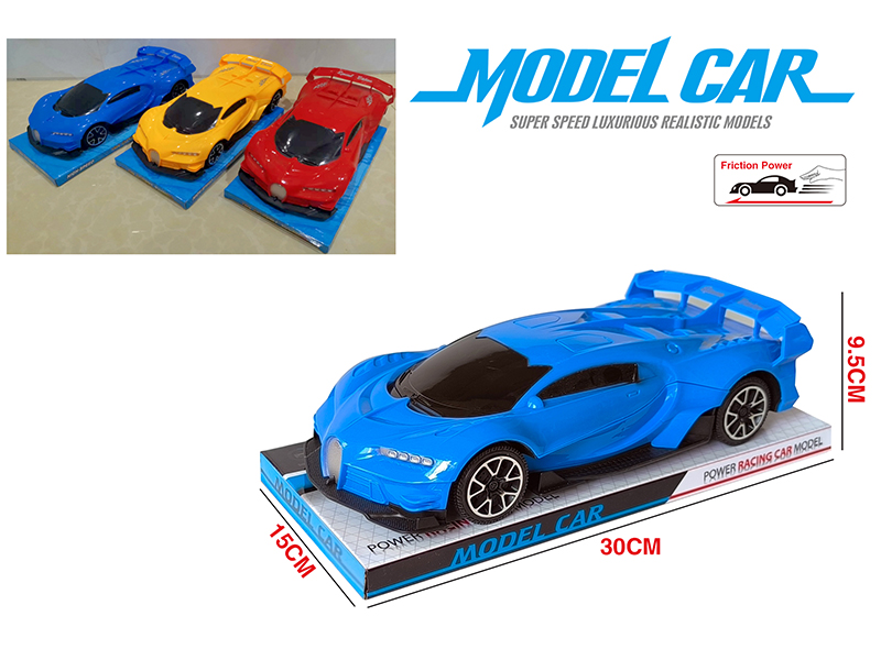 Friction Bugatti Sports Car