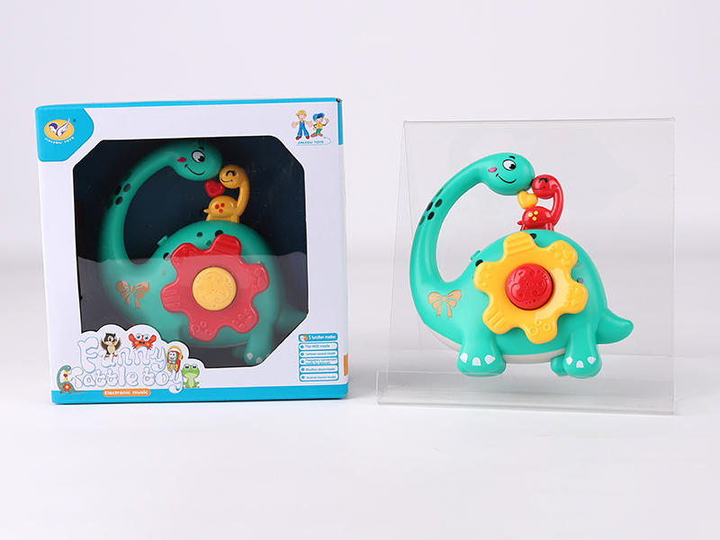 Dinosaur Rattle Toys(Red/Yellow 2 Color Mixed)