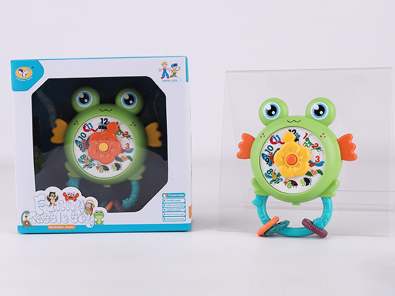 Frog Rattle Toys(Yellow/Orange 2 Color Mixed)