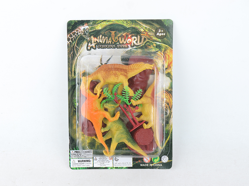 Solid Dinosaur Set